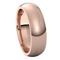 Rose-Gold-6mm-Standard-Half-Round-Comfort-fit-Wedding-Band-Side-View1