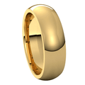 Yellow-Gold-6mm-Standard-Half-Round-Comfort-fit-Wedding-Band-Side-View1