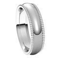 White-Gold-5mm-Half-Round-Comfort-Fit-Beaded-Edge-Wedding-Band-Side-View1