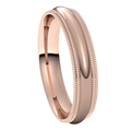 Rose-Gold-4mm-Comfort-Fit-Double-Milgrain-Edge-Wedding-Band-Side-View1