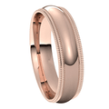 Rose-Gold-5mm-Comfort-Fit-Double-Milgrain-Edge-Wedding-Band-Side-View1