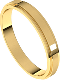 Yellow-Gold-3mm-Standard-Flat-with-Edge-Wedding-Band-Side-View1