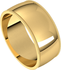 Yellow-Gold-8mm-Lightweight-Milgrain-Edge-Wedding-Band-Side-View1