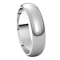 Platinum-5mm-Standard-Half-Round-Wedding-Band-Side-View1