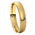 Yellow-Gold-4mm-Lightweight-Comfort-Fit-Milgrain-Edge-Wedding-Band-Side-View1