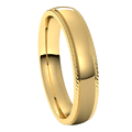 Yellow-Gold-4mm-Half-Round-Comfort-Fit-Rope-Edge-Wedding-Band-Side-View1