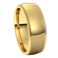 Yellow-Gold-7mm-Half-Round-Comfort-Fit-Rope-Edge-Wedding-Band-Side-View1