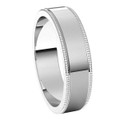 Platinum-5mm-Flat-Standard-Milgrain-Edge-Wedding-Band-Side-View1