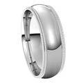 Platinum-6mm-Comfort-Fit-Double-Milgrain-Edge-Wedding-Band-Side-View1