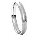 Platinum-3mm-Half-Round-Comfort-Fit-Rope-Edge-Wedding-Band-Side-View1