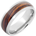 Serinium-Domed-8mm-Exotic-5mm-Bocote-Wood-Inlay-Wedding-Band-Side-View1