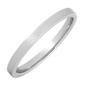 Serinium-Pipe-Cut-2mm-with-Stone-Finish-Wedding-Band-Side-View1