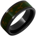 Black-Diamond-Ceramic-Pipe-Cut-8mm-with-Green-Patina-Copper-Inlay-Wedding-Band-Side-View1