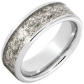 Serinium-Pipe-Cut-with-5mm-Silver-Leaf-Inlay-Wedding-Band-Side-View1