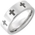 Serinium-Pipe-Cut-8mm-with-Cross-Design-Laser-Engraving-Wedding-Band-Side-View1