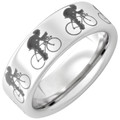 Serinium-Pipe-Cut-8mm-with-Racing-Bike-Bicycle-and-Rider-Laser-Engraving-Wedding-Band-Side-View1