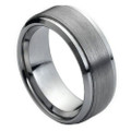 Tungsten-Ring-Flat-Brushed-Center-with-Polished-Stepdown-Edges-9mm-Wedding-Band-Full-View
