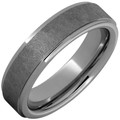 Rugged-Tungsten-Flat-Grooved-Edge-Band-with-Sentinel-Finish-6mm-or-8mm-Wedding-Band-Full-View-1