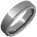 Rugged-Tungsten-Stepdown-Edge-Tungsten-6mm-or-8mm-Comfort-Fit-with-Flat-Polished-Center-Wedding-Band-Full-View-1