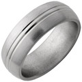 Titanium-Double-Grooved-Center-8mm-Comfort-Fit-with-Satin-Finish-Wedding-Band-Full-View