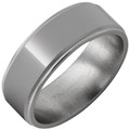 Titanium-Flat-8mm-Comfort-Fit-with-Milgrain-Edges-and-Polished-Finish-Wedding-Band-Full-View