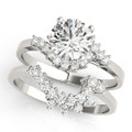 Engagement Ring Diamond 1/2-Carat to 5-Carat in 14K 18K Yellow White Gold or Platinum