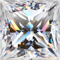 3 1/2 Carat Princess Square Cut Loose Diamond Lab Grown - 3.53-carat IGI Certification: Clarity VS1, Color G