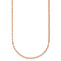 Herco 18K Rose Gold Polished 2.2mm Flat Cable 30 Inch Chain