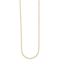 18K Yellow Gold Polished Solid Flat Oval Link Chain Necklace 16" 18" 20" 24" and 30" 18K Yellow Gold Polished Solid Flat Oval Link Chain Necklace 16" 18" 20" 24" and 30"