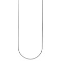 14K White Gold Polished Solid Snake Chain Necklace 16" 18" 20" 24" and 30" 14K White Gold Polished Solid Snake Chain Necklace 16" 18" 20" 24" and 30"