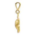 10K Yellow Gold Turtle Charm - (A81-969) 10K Yellow Gold Turtle Charm - (A81-969)