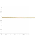 Leslie's 14K Yellow Gold Light Box Chain Necklace - Length 24'' inches - (B18-601)