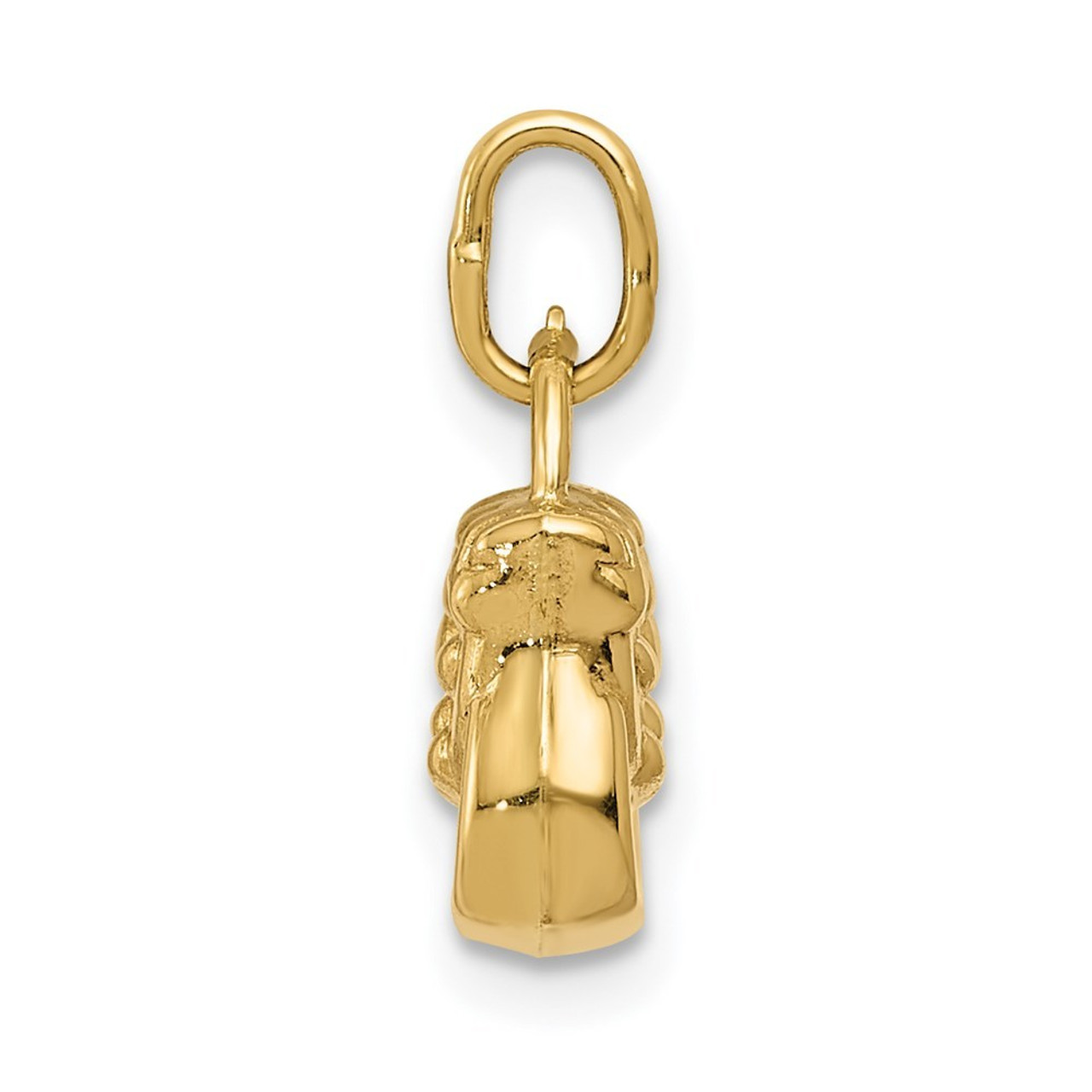 14K Yellow Gold 3-D Purse Charm - (A83-124)