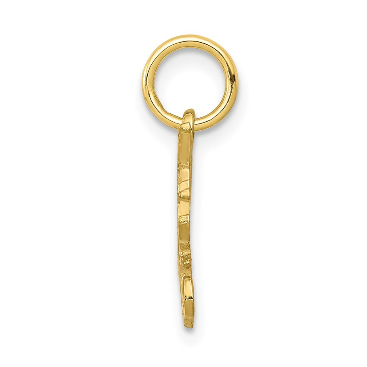 10K Yellow Gold HAPPY Sweet 16 Text Charm - (A86-663)