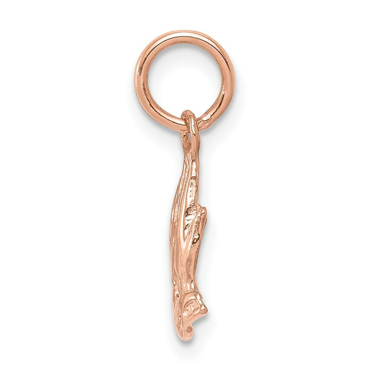 14K Rose Gold Praying Hands Charm - (B11-197)
