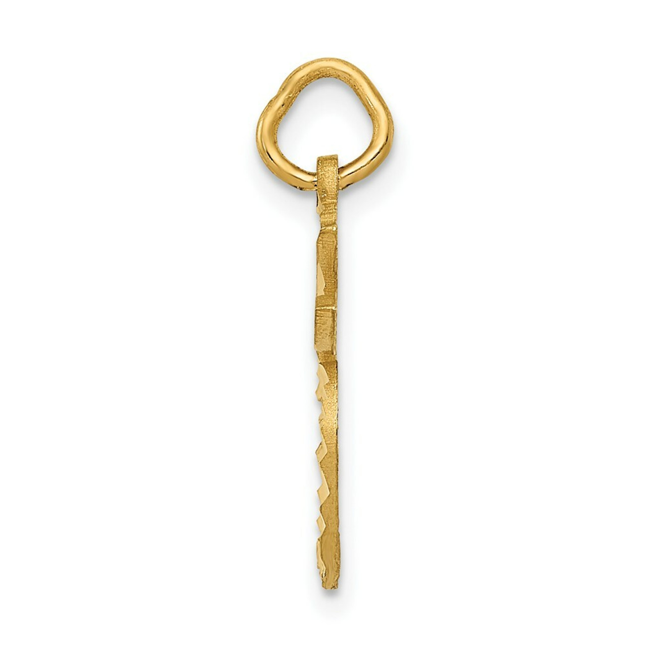 14K Yellow Gold Apple Charm - (A83-682)