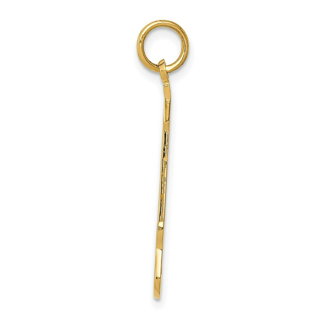 14K Yellow Gold Guitar Charm - (A83-791)