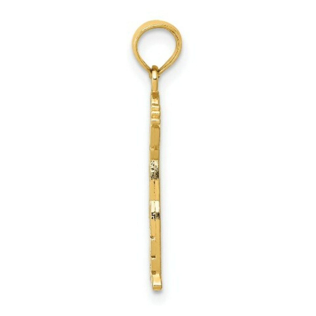 14K Yellow Gold Boy Pendant - (A85-363)