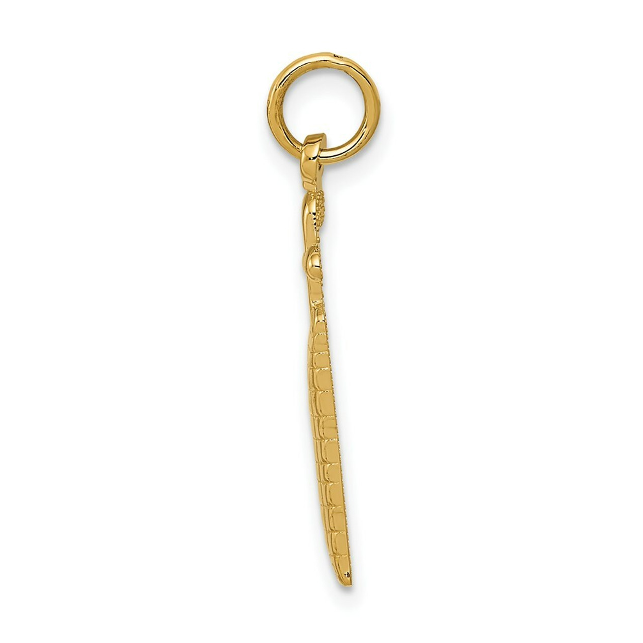 14K Yellow Gold Golf Bag Charm - (A83-920)