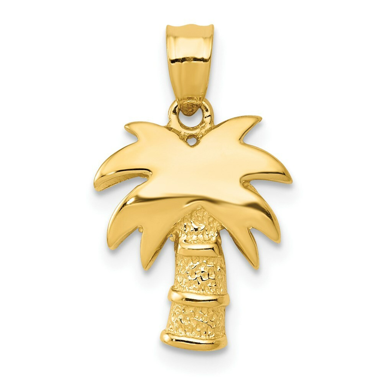 14K Yellow Gold Palm Tree - (A87-392)