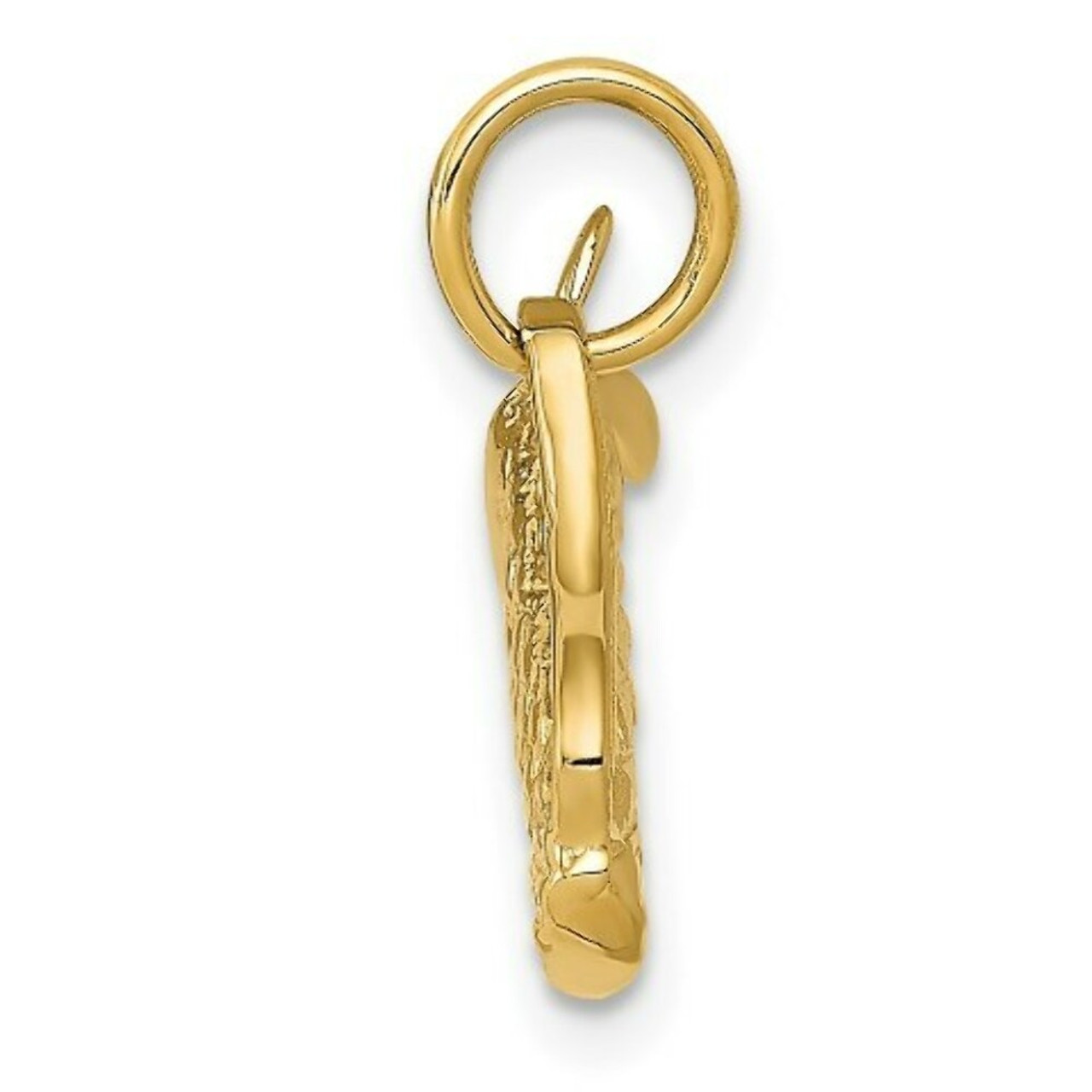 14K Yellow Gold Golf Bag Charm - (A82-587)