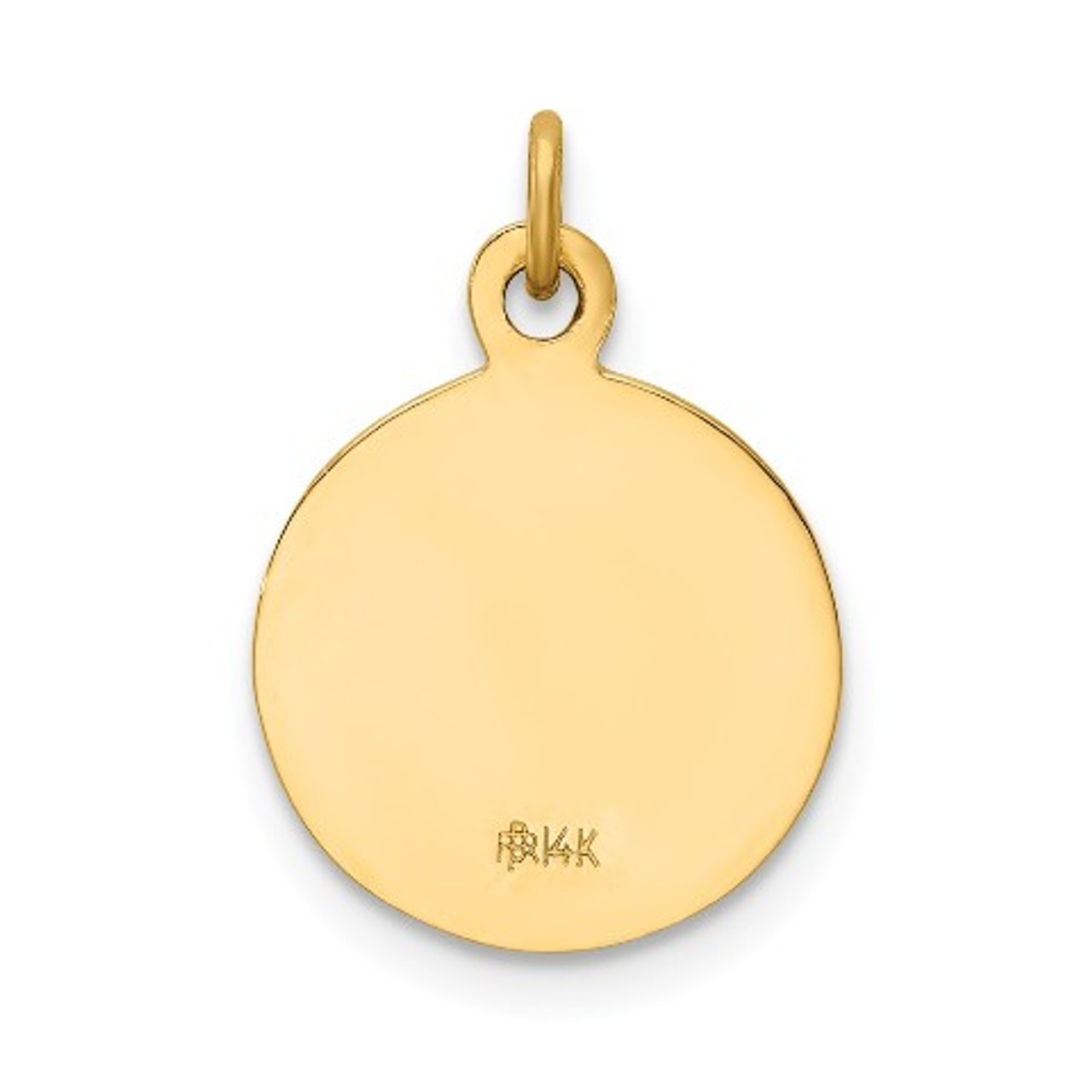 14K Yellow Gold Saint Paul Medal Charm 12mm width - (B11-681)