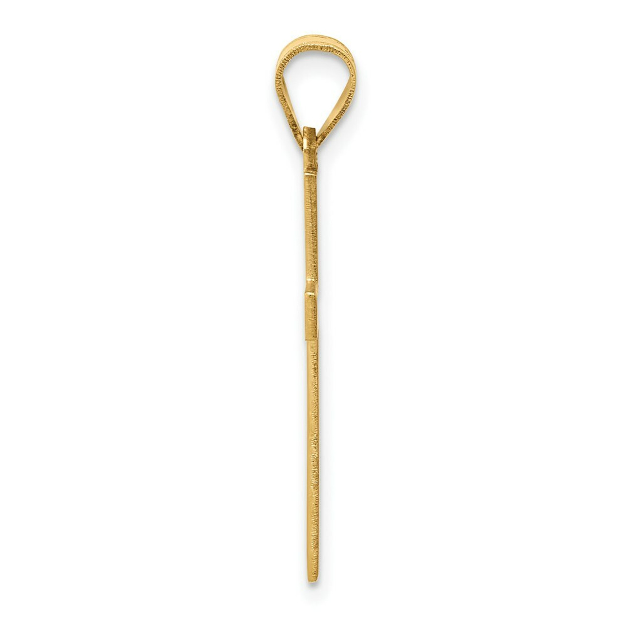 14K Yellow Gold Cross Pendant - (B11-108)