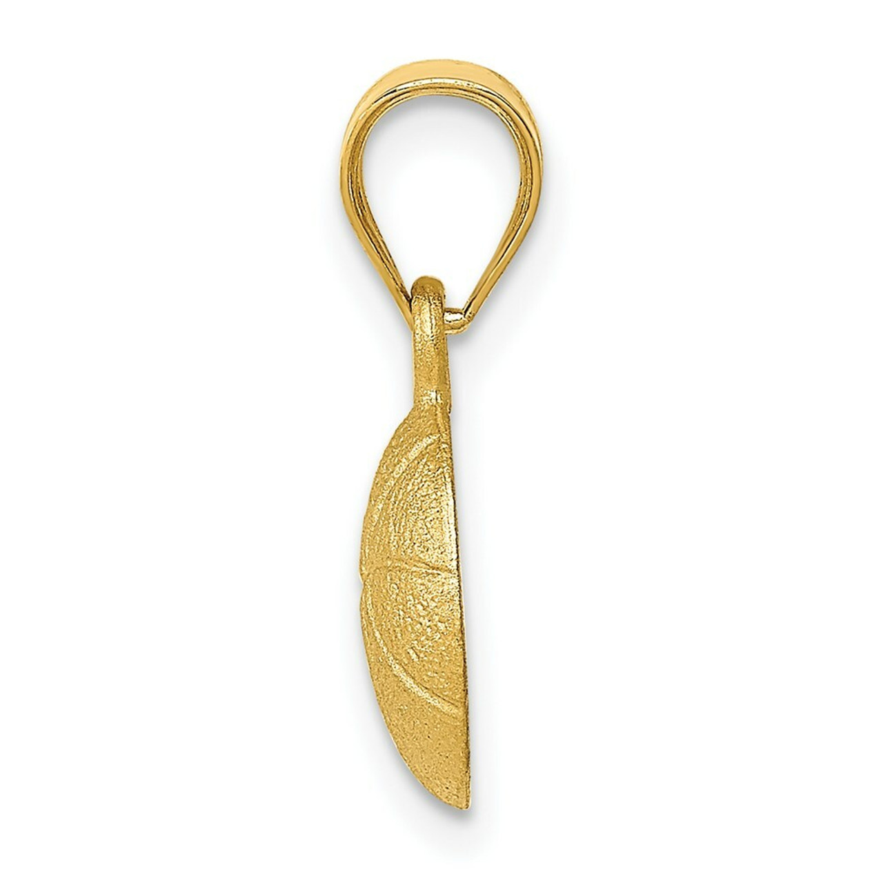 14K Yellow Gold Basketball Charm - (A83-775)