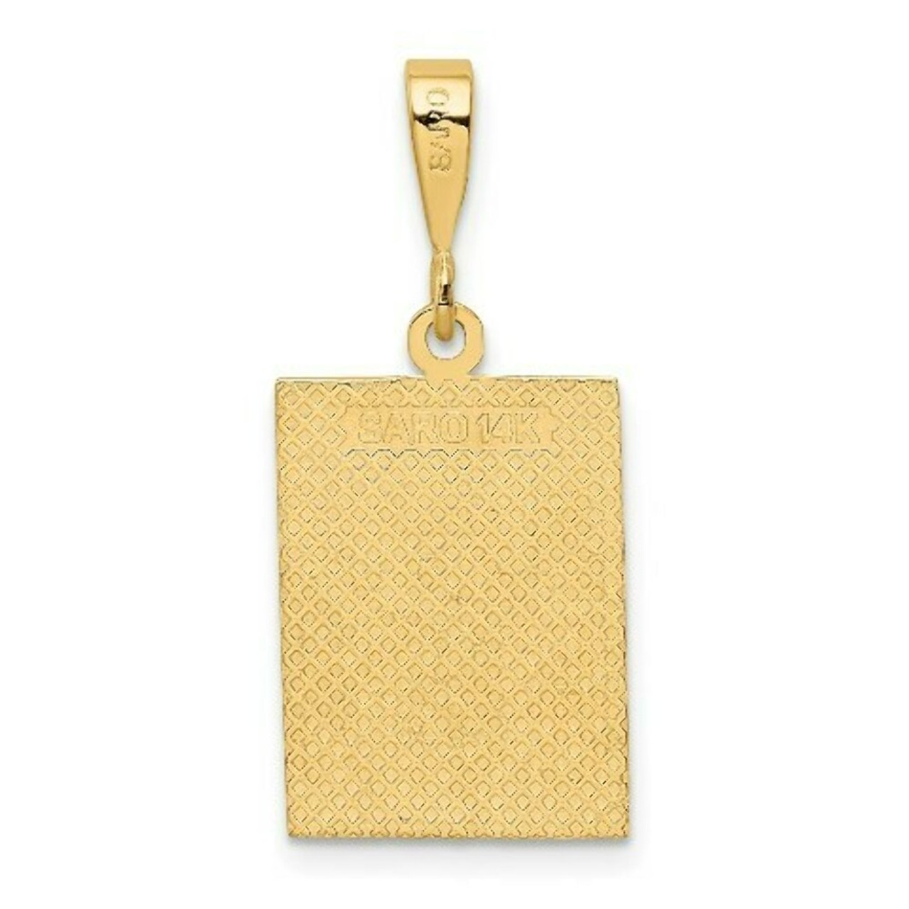 14K Yellow Gold Strength Pendant - (A85-535)