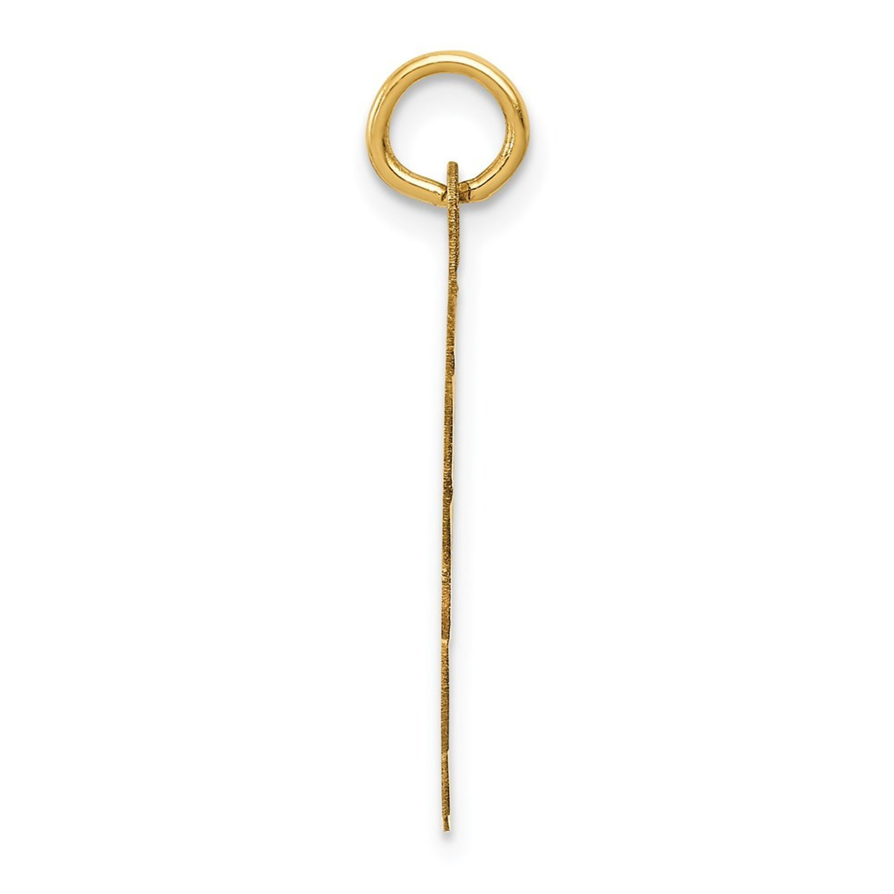 14K Yellow Gold Wrestling Disc Charm - (A82-524)