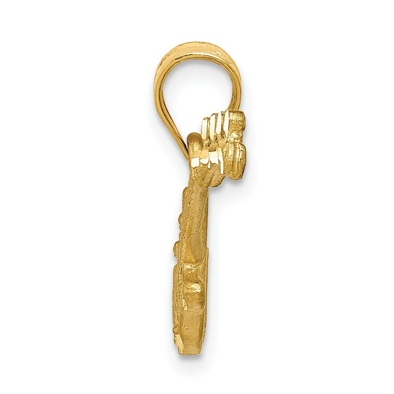 14K Yellow Gold Guitar Charm - (A83-640)