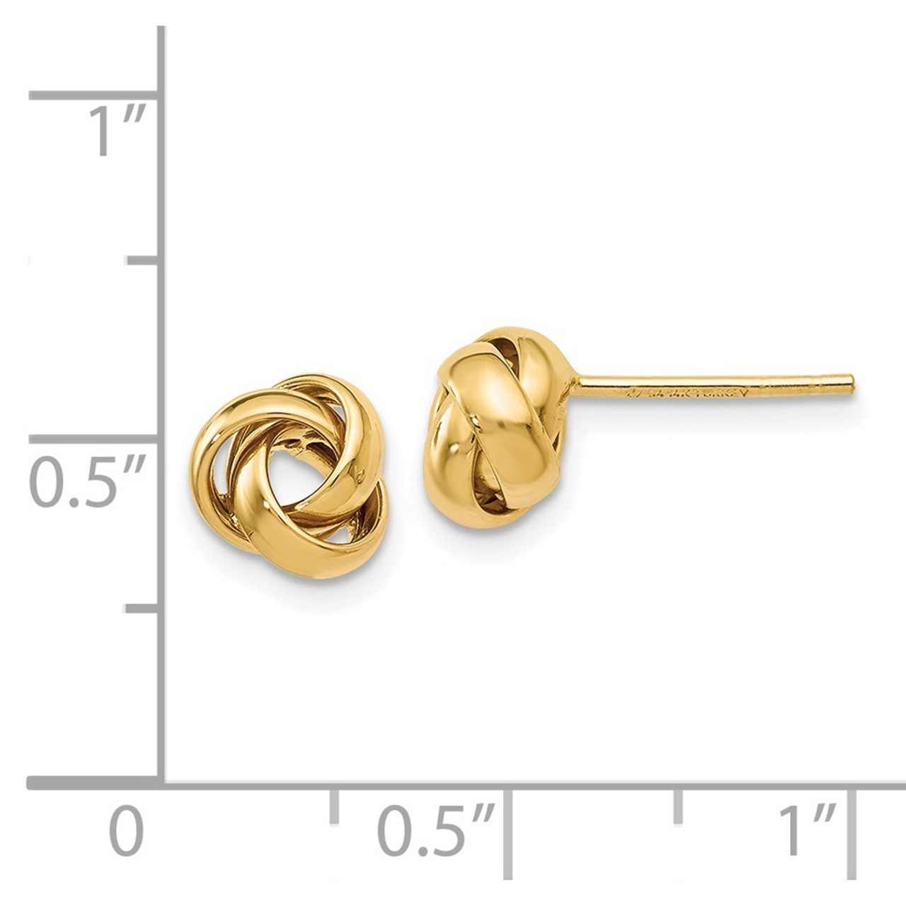 FB Jewels Leslie's 14K ローズゴールド 1.2mm スピガ (小麦) チェーン並行輸入 Leslie\u0027s 14K Rose Gold Polished and D⁄C Bracelet LF528R-7