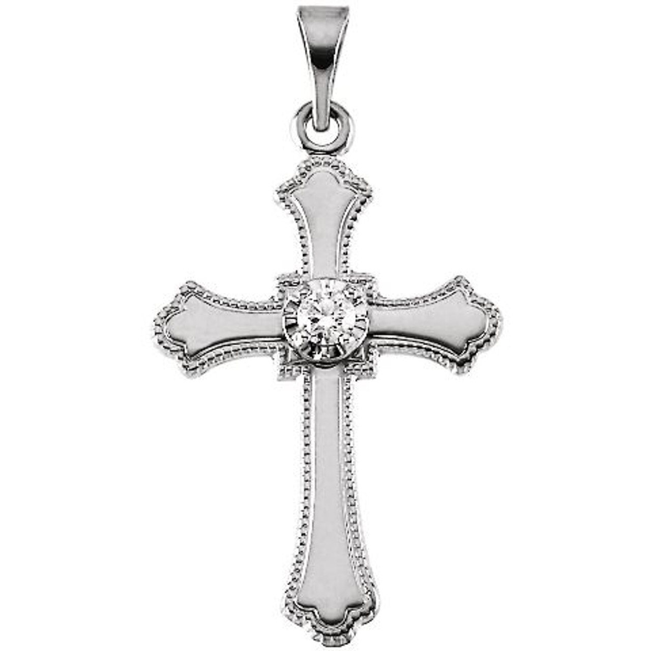 Molly B London Child's Sterling Silver Cross Necklace | Baby & Girls Jewelry  | Baptism Jewelry - Walmart.com