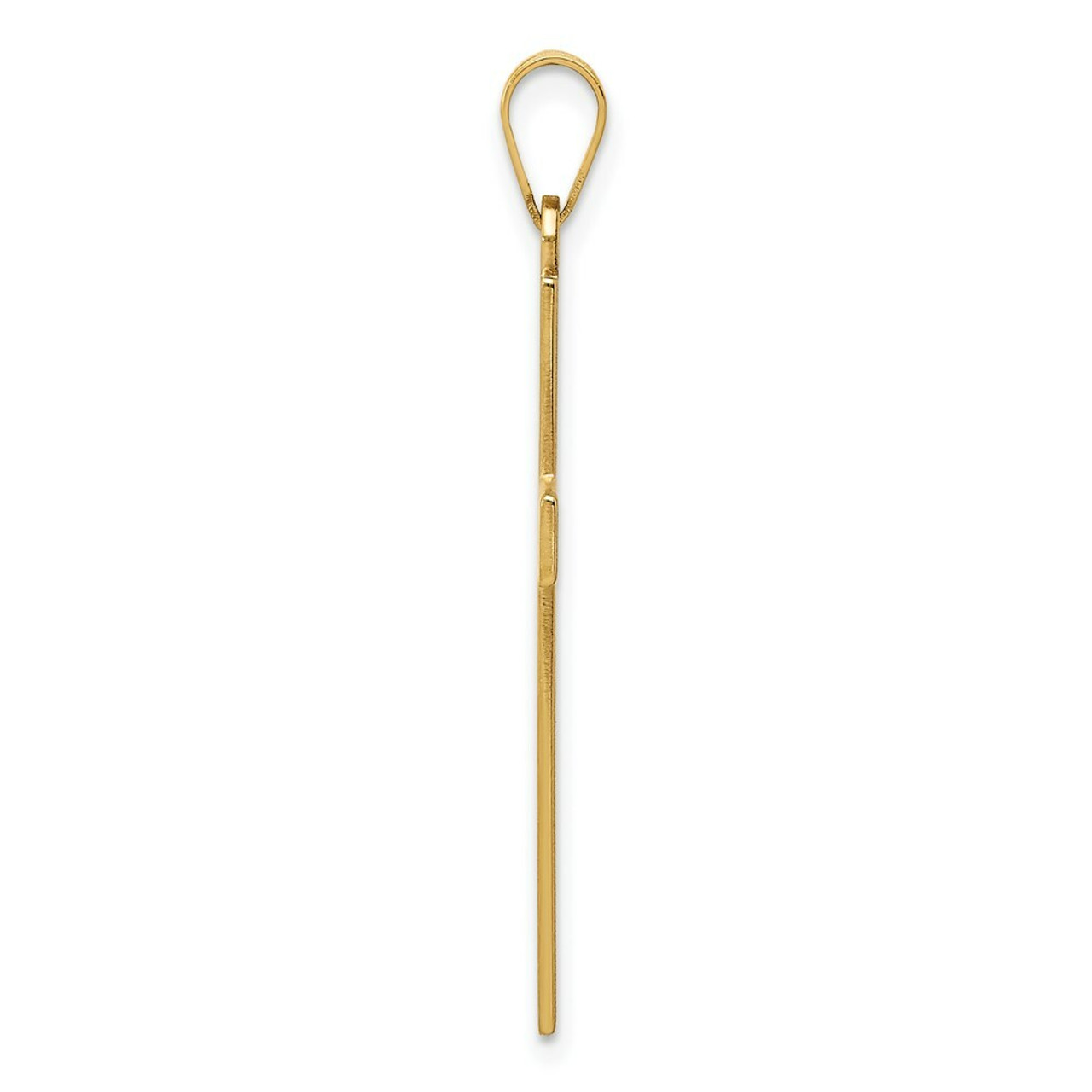 14K Yellow Gold Cross Pendant - (B11-170)